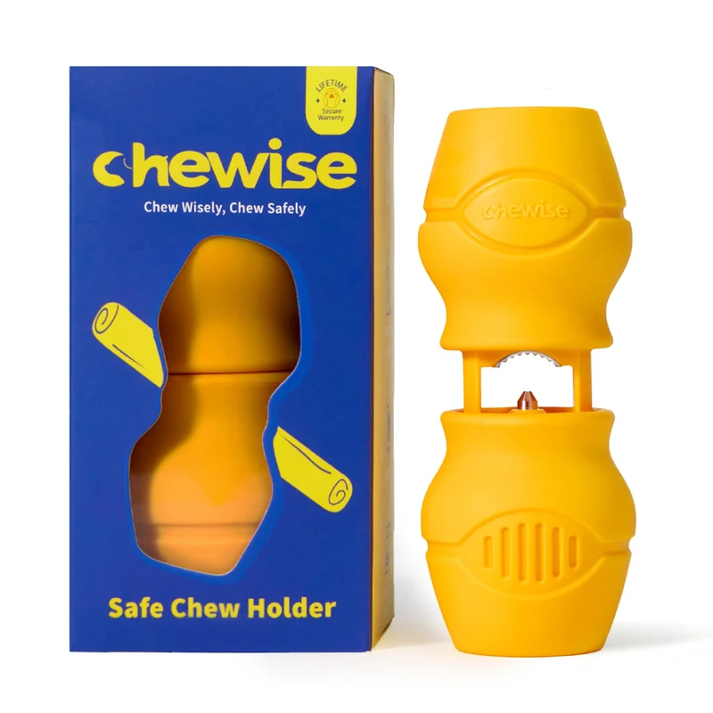 PetClan Chewise Porte-Bâtonnet de Mastication – Support Sécurisé et Durable Sans BPA