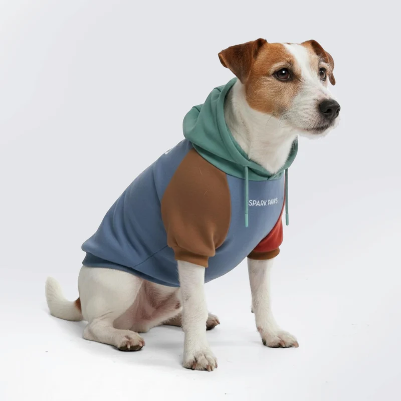 Spark Paws Hoodie Chien Alpine — Pull Premium pour Chiens de Petite à Grande Taille (Taille L)