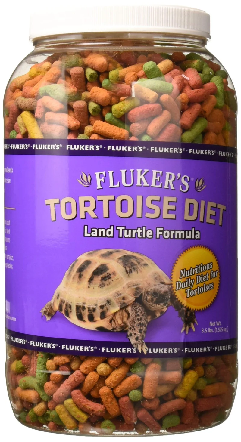 Fluker's Diète pour Tortues Terrestres – Pellets Gros Format, Formule Terre, 1,59 kg