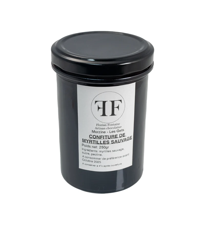 Confiture Myrtilles sauvages