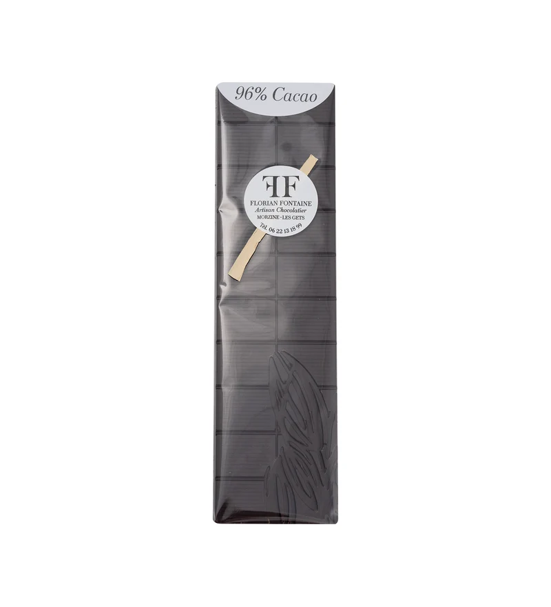 Tablette de chocolat noir 96%