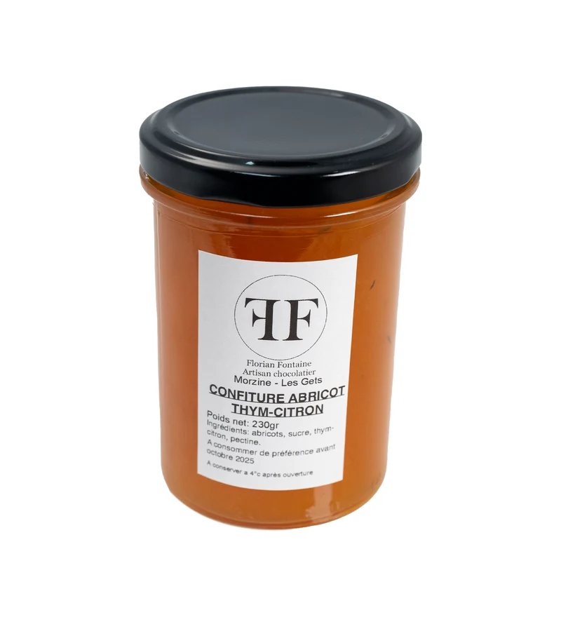 Confiture Abricot, Thym Citron