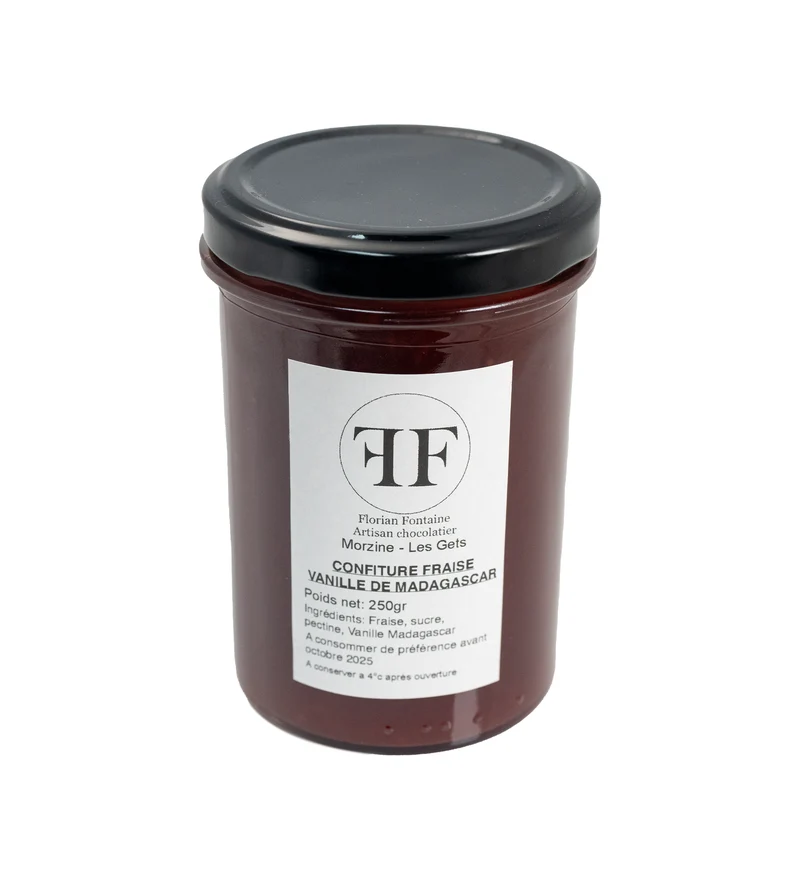 Confiture Fraise & Vanille de Madagascar