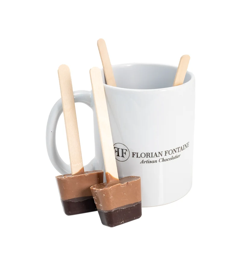 Sucette pour chocolat chaud
