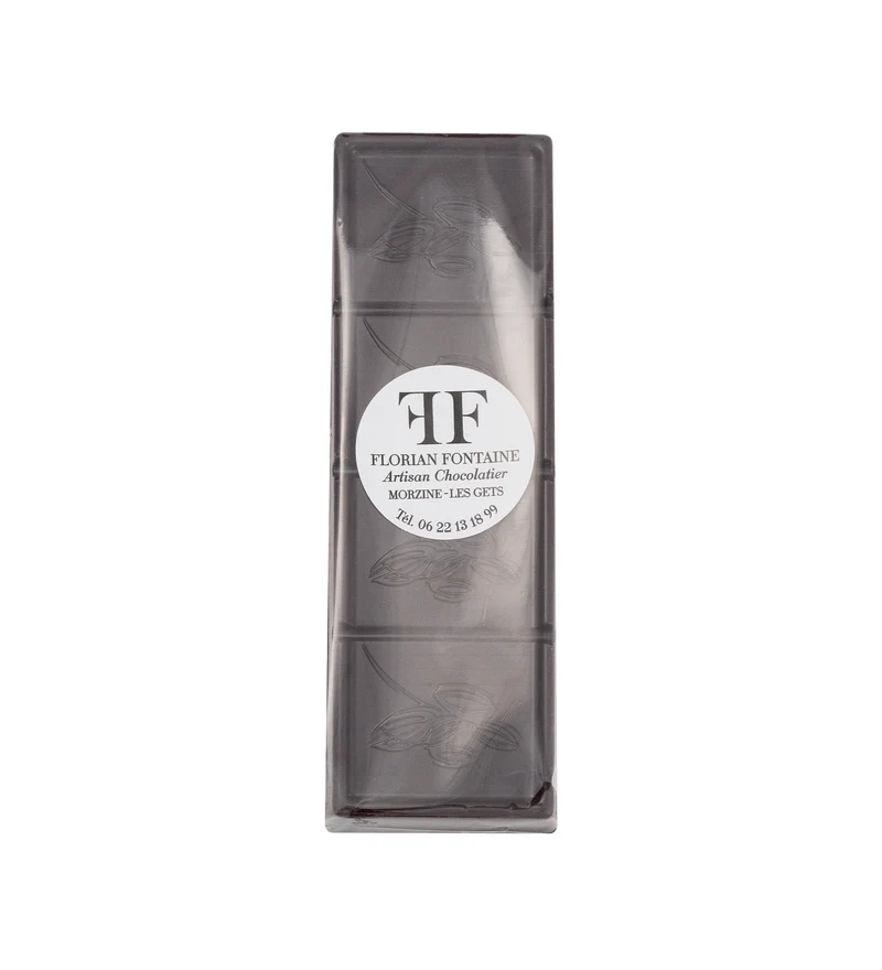 Barre gourmande au chocolat noir