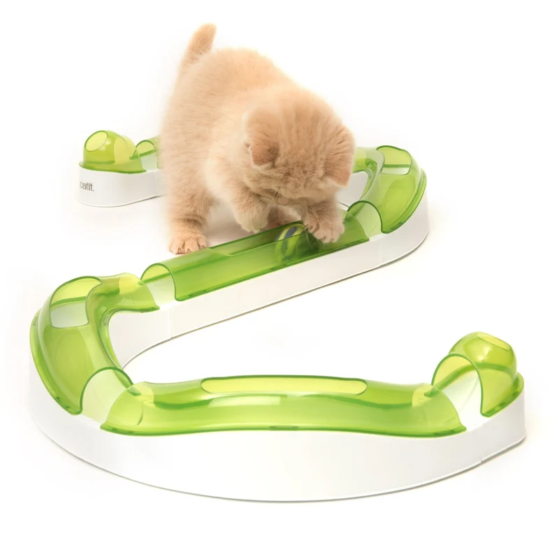 Catit Senses 2.0 Wave Circuit – Jouet interactif pour chats de toutes tailles