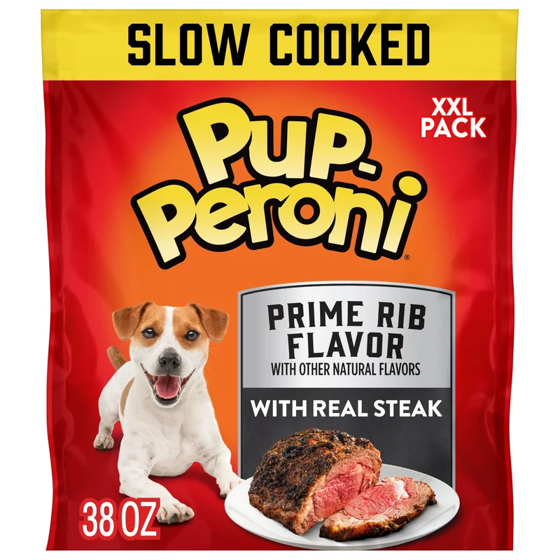 Pup-Peroni Prime Rib – Friandises pour Chien, Sac 38 oz