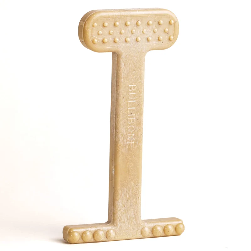 Bullibone – Os en nylon pour chiens agressifs (XL) | Santé dentaire et Saveur bacon durable