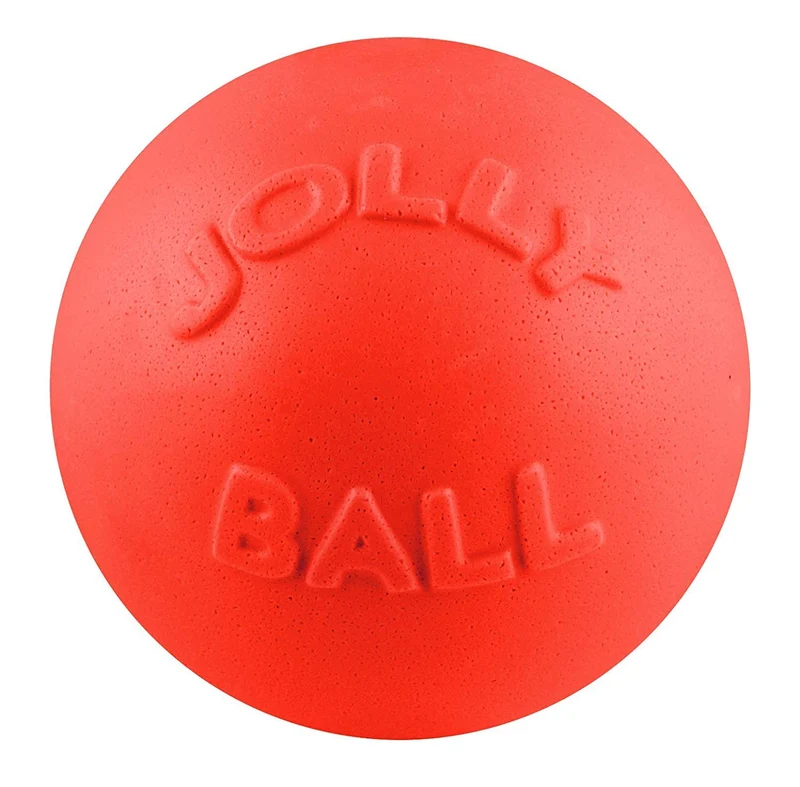 Jolly Pets Bounce-N-Play pour chien – Orange, 6 pouces, Taille moyenne