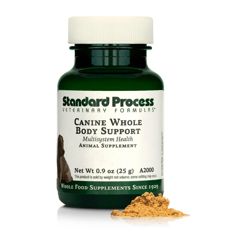 Standard Process Inc. – Poudre de soutien multisystème pour chiens – Soin quotidien, 25 g