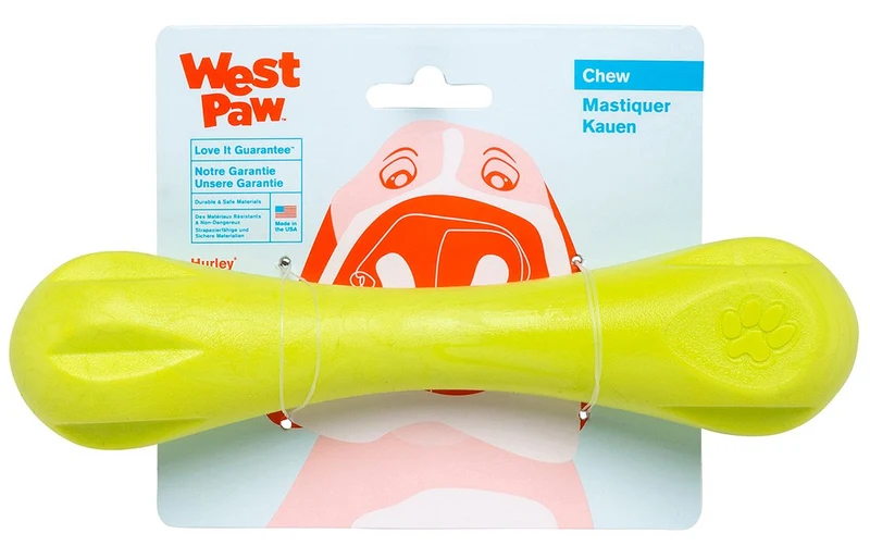 WEST PAW Zogoflex Hurley – Os flottant durable pour chiens qui mâchent fort, sans BPA