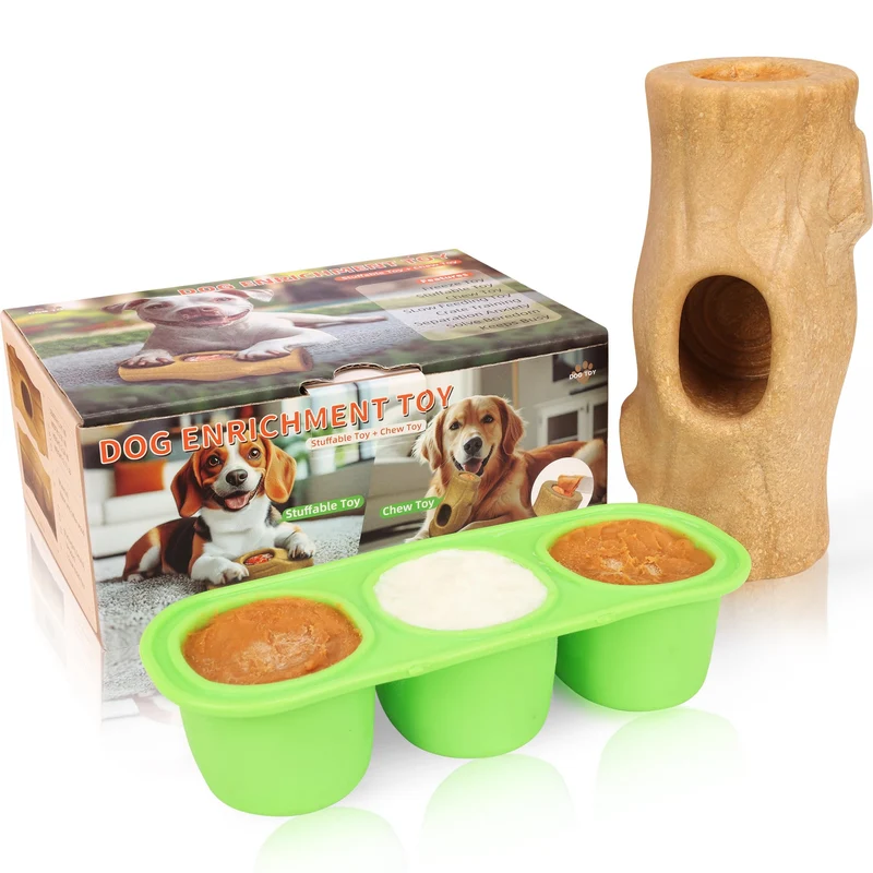 kogven — Jouet interactif indestructible pour chiens agressifs | Friandises congelées pour grands et moyens chiens