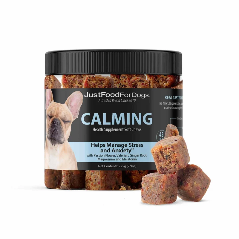 JustFoodForDogs – Complément Hip & Joint pour Chiens | Bouchées souples, Ingrédients de qualité humaine – 45 bouchées