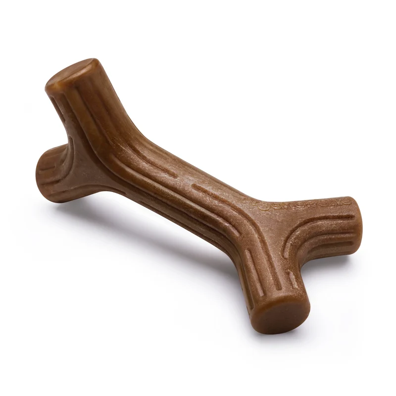 Benebone Bacon Stick Durable pour Chiens agressifs – Goût Bacon Réel – Fabriqué aux États‑Unis – Géant