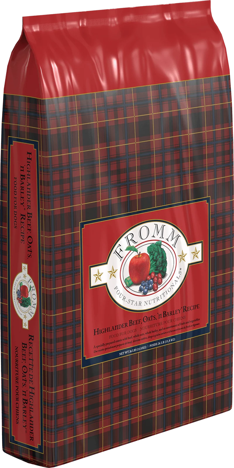 Nourriture Fromm Four Star chien Boeuf Highlander