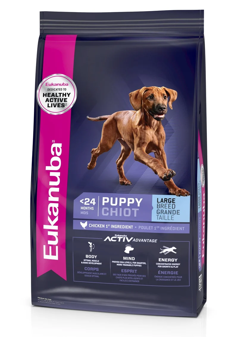 Nourriture Eukanuba chiot grande race 30lb