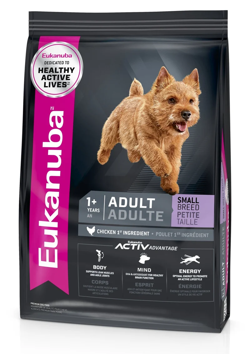 Nourriture Eukanuba chien adulte petit race 15lb