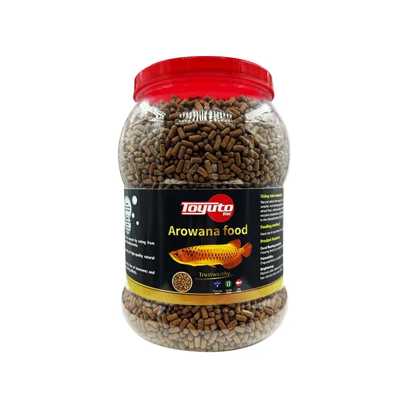 toyuto Pellets Flottants Protéinés – Alimentation pour Arowana, Oscars et Cichlidés, 1 kg