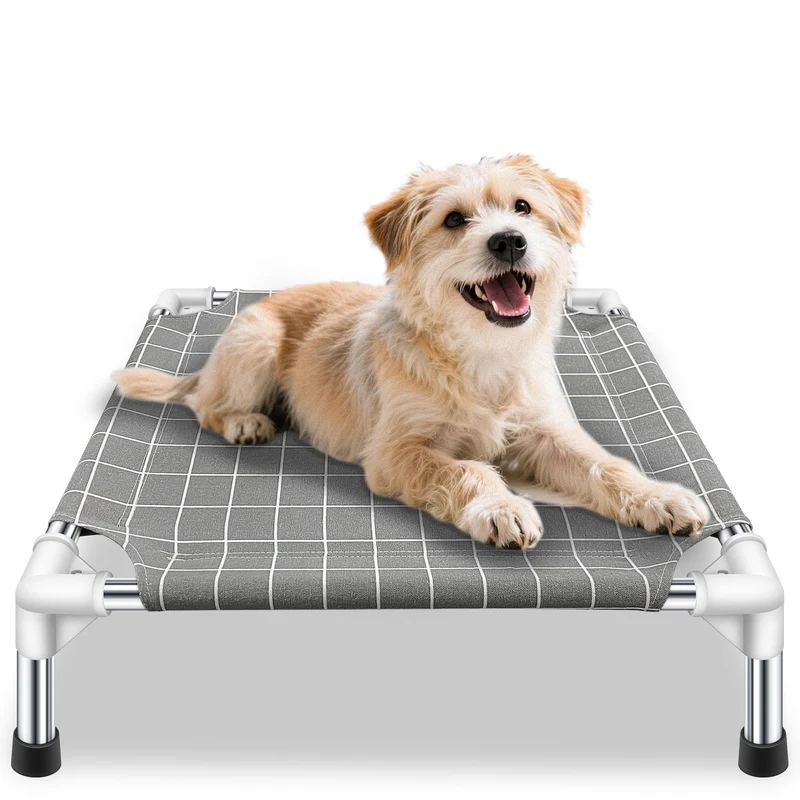 Tensorsine – Lit surélevé pour chien petit | Couchage intérieur et extérieur