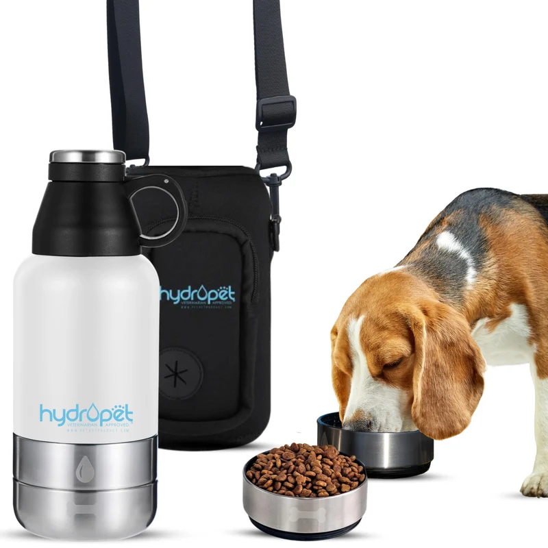 Hydropet Bouteille d'Eau Portable pour Chien (32 oz) – Isolée, Bol Détachable – Sans BPA | Pet Vet PRODUCTS