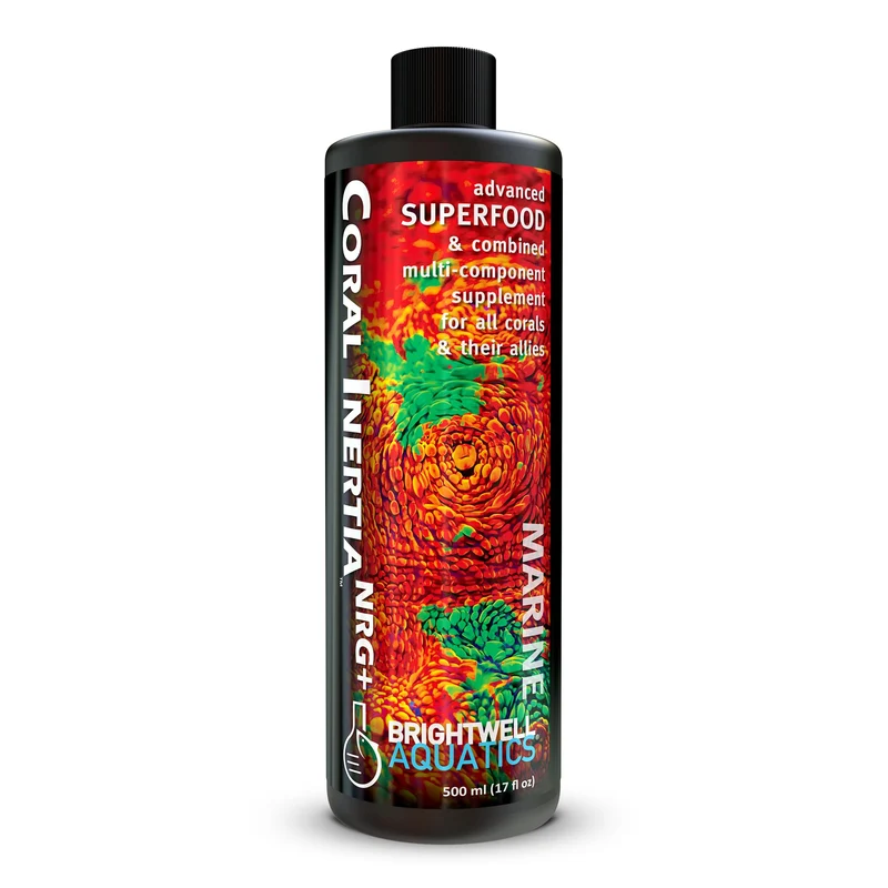 Brightwell Aquatics Coral Inertia NRG+ – Alimentation tout-en-un pour coraux et alliés, 500 ml