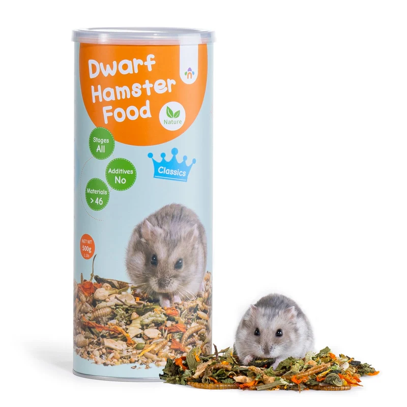 Niteangel Nourriture et Friandises pour Hamster – Alimentation naturelle pour petits rongeurs