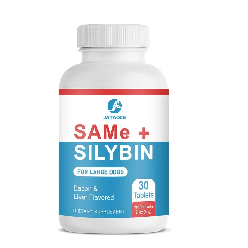 Jataoce Same+Silybin pour chiens – soutien hépatique et cérébral (SAMe + Silybin) pour chiens jusqu’à 54 kg