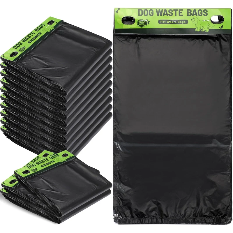 Ireer Sacs Chien – Lot Bulk 1000, Sacs Propreté Étanches et Ouverture Simple