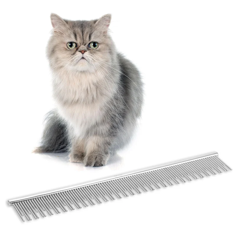 Eye Envy ProGlide 6-pouces Peigne pour Chats — Démêlage et Désherbage en Douceur