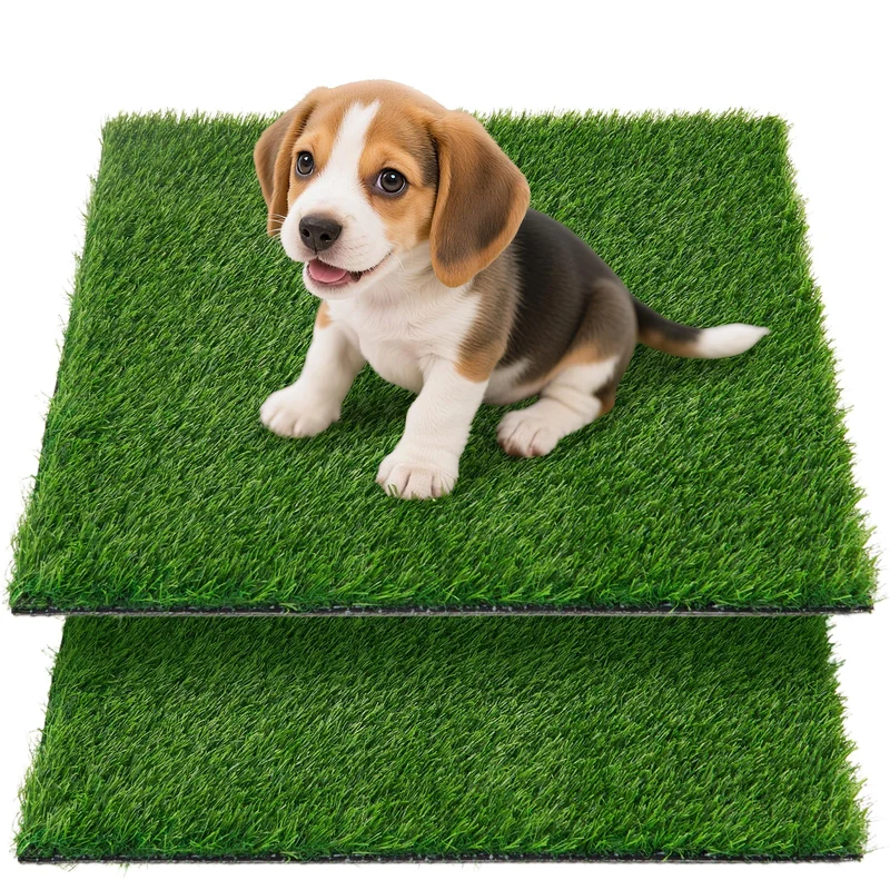 Oiyeefo Tapis Gazon Artificiel pour Chien – 2 Packs, Toilette et Apprentissage