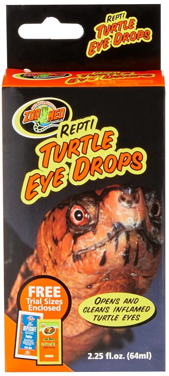 Zoo Med Gouttes pour Yeux Repti Turtle – 66 ml (2,25 fl. oz)
