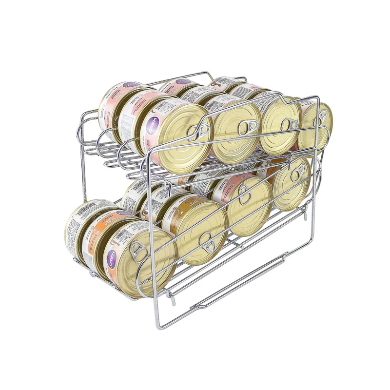 WIWIWISAM Organisateur de Nourriture pour Chat – Rangement de Boîtes Humides 24 Boîtes (3 oz ou 5,5 oz)