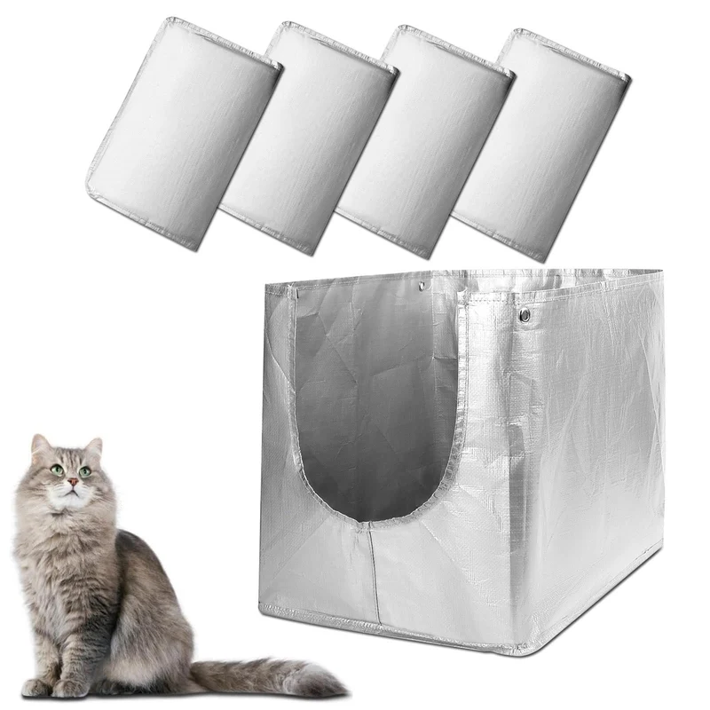 Luxrise Liner F compatible Modkat Flip – Liner réutilisable pour bac Flip (4 pièces)