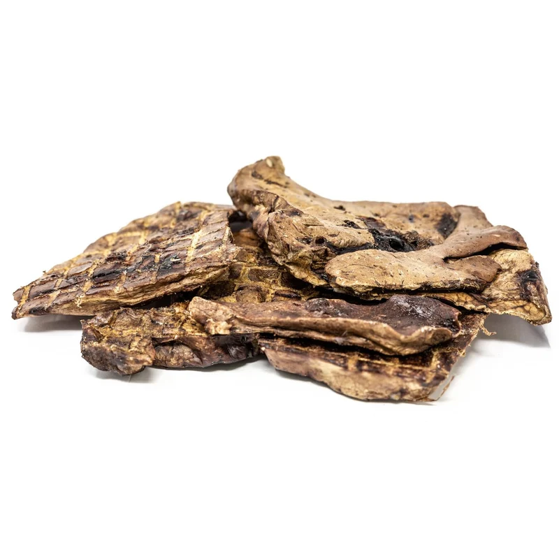 Hotspot Pets – Friandise au poumon d’agneau déshydraté, ingrédient unique – Sac de 1 lb, naturelle, fabriquée aux États‑Unis – Protéine élevée, faible teneur en matières grasses – Alternative au cuir brut pour chiens
