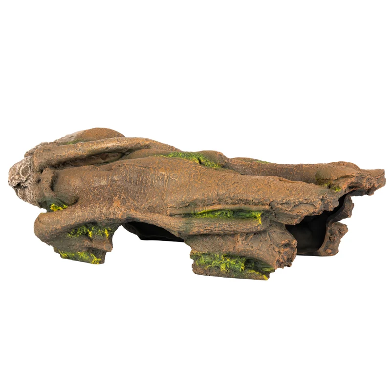 Orchid Valley Log Creux Géant pour Terrarium – Cachette Naturelle XL Version 2 pour Reptiles