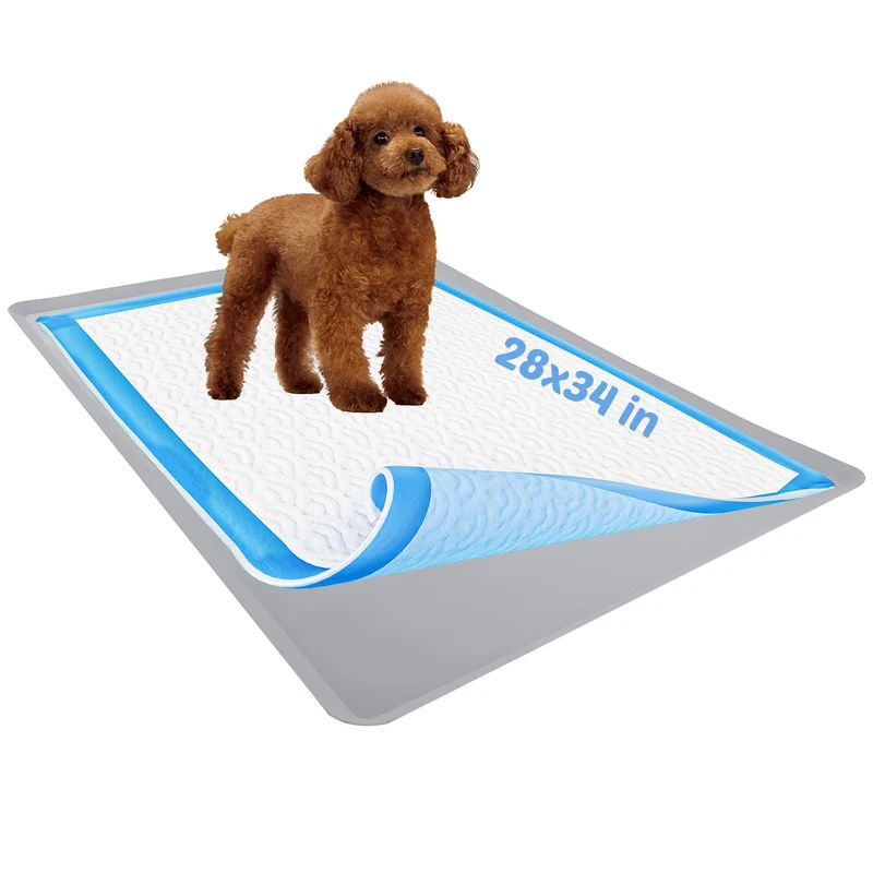 Skywin TidyFriend — Support Tapis Pipi Chien 28 x 34 pouces | Bordures Élevées, Surface Silicone, Nettoyage Facile