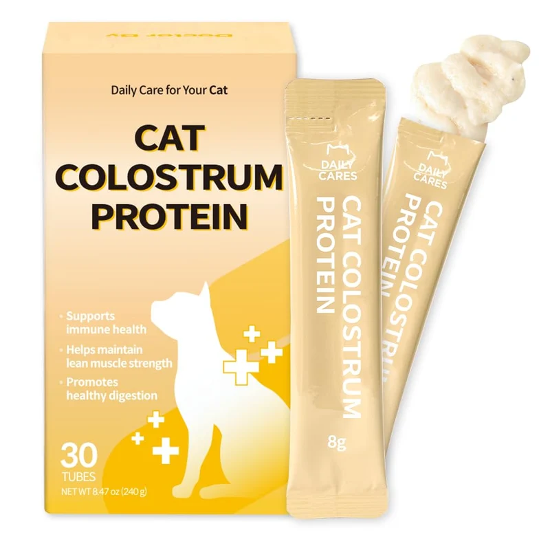 Doctor By Cat Colostrum Protéine pour Chats – Soutien Immunitaire, Croissance Musculaire et Digestion Douce