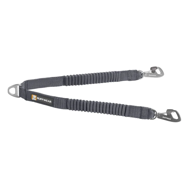 Ruffwear Double Track Coupler – Laisse double pour deux chiens, sans enchevêtrement, absorption des chocs, pivot 360°