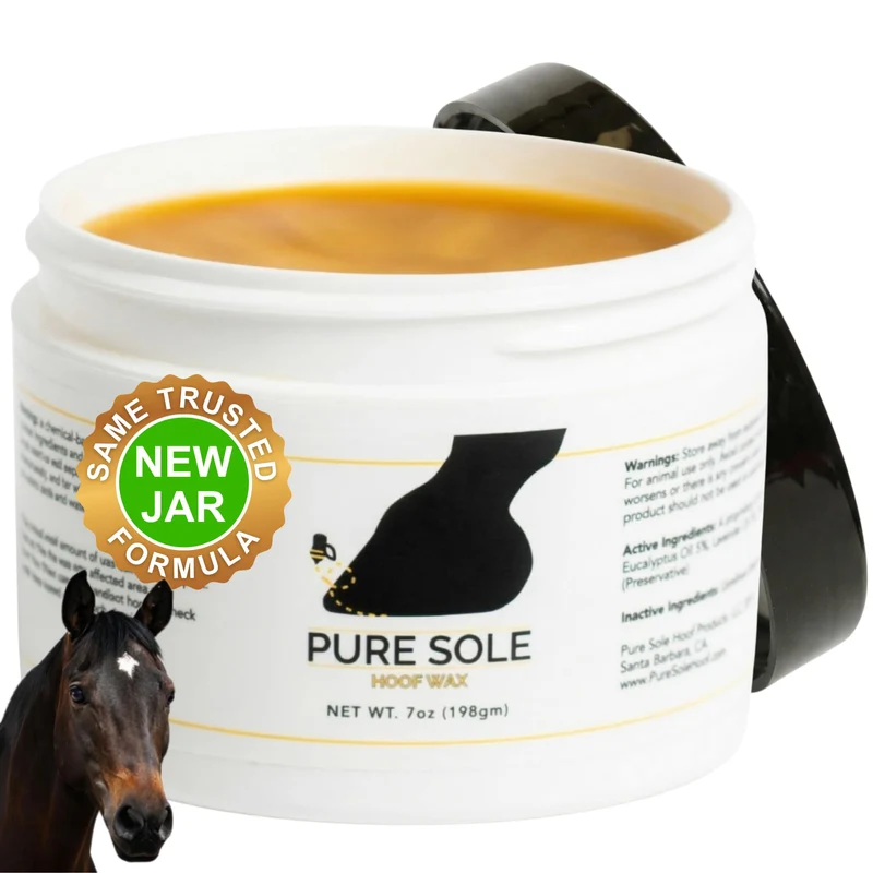 Pure Sole Cire Sabot | Pâte cire sabot — Répare fissures et protège les sabots, 7 onces