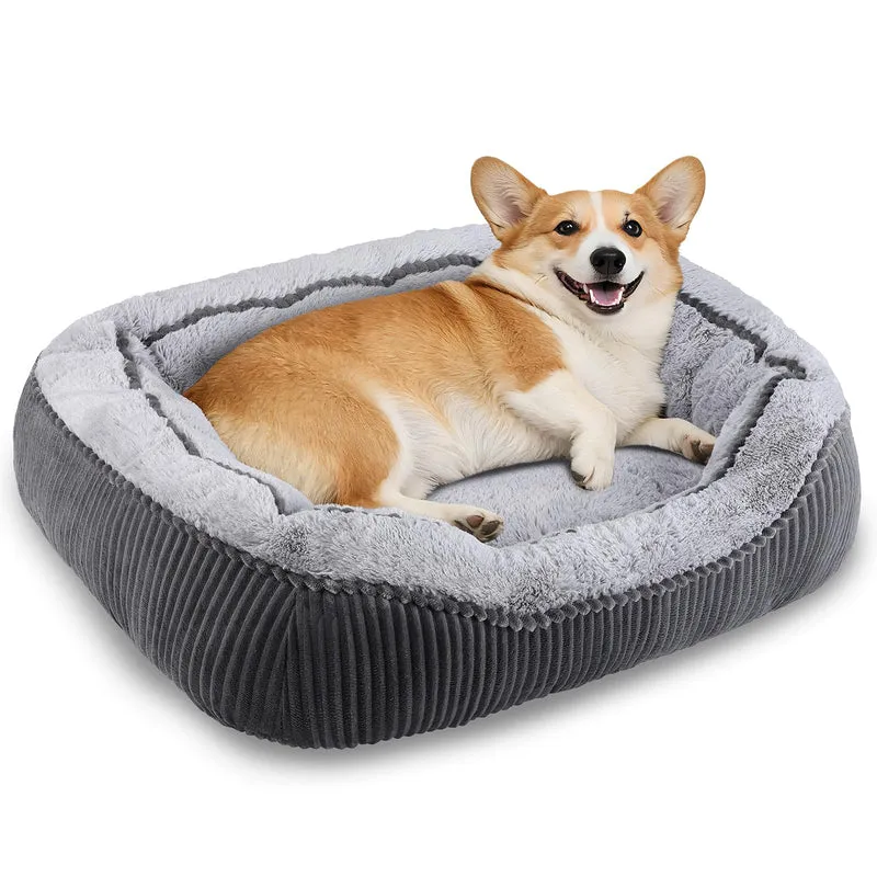 SIWA MARY Lit Chien Moyen – Orthopédique, Lavable et Antidérapant (25×21×8)