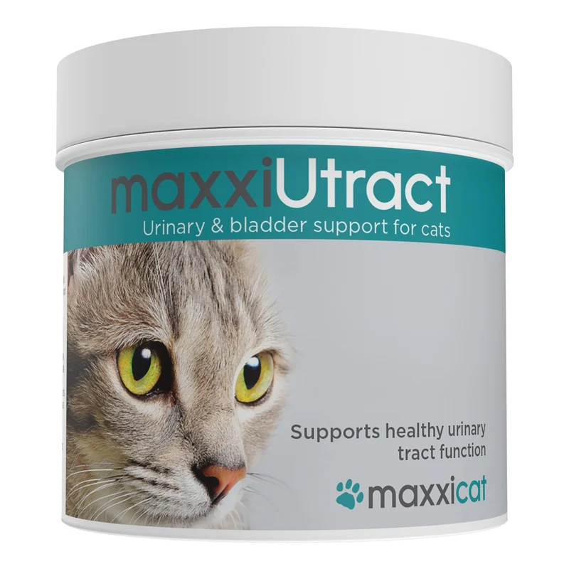 maxxipaws maxxiUtract – Soutien urinaire pour chats en poudre, 3,2 oz