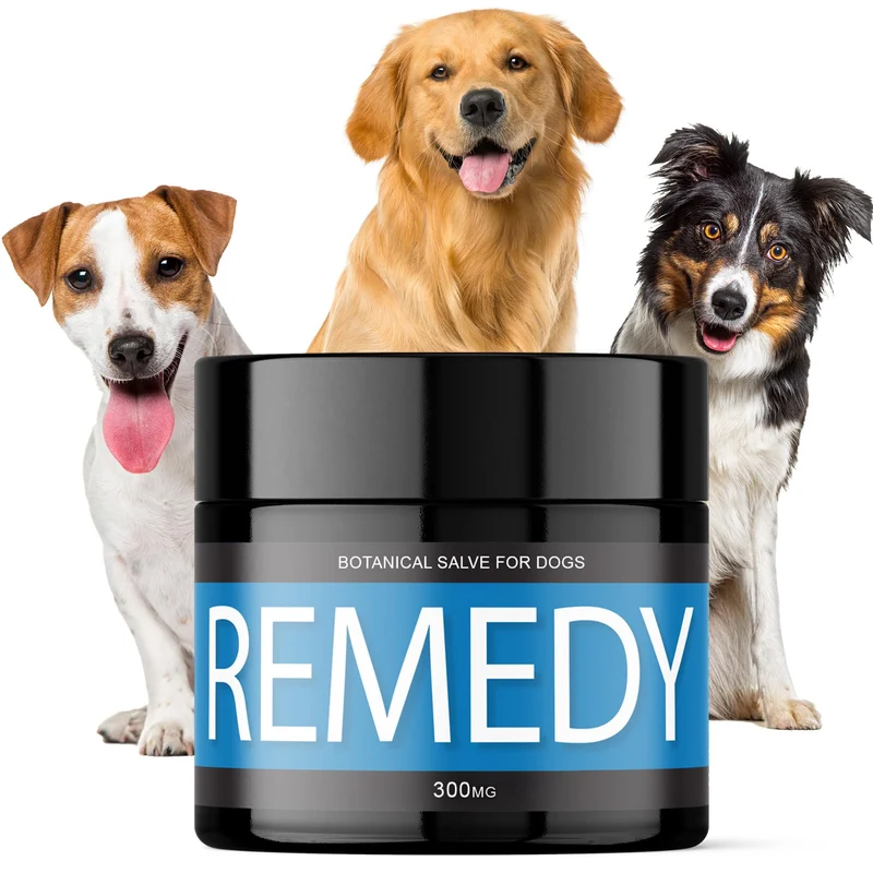 Remède Hemp Dog Health – Baume pour Chiens à l’Huile de Chanvre, Soutien Naturel pour Bosses, Verrues et Excroissances Cutanées