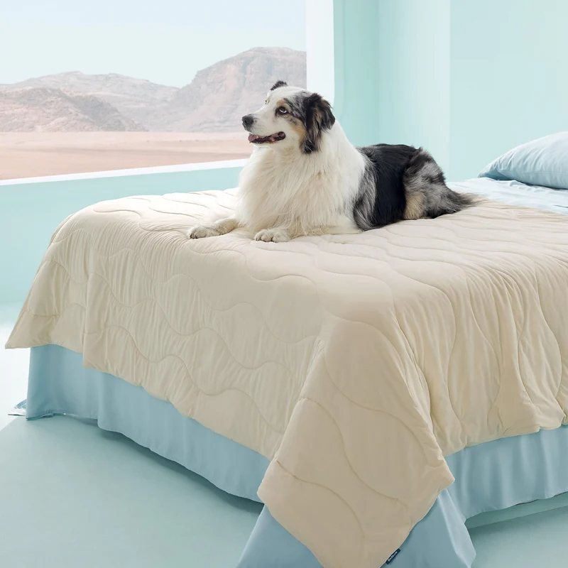 Bedsure Couverture Chien Refroidissante Premium 60x80 cm – Tissu Frais et Doux (Q-MAX>0.5)