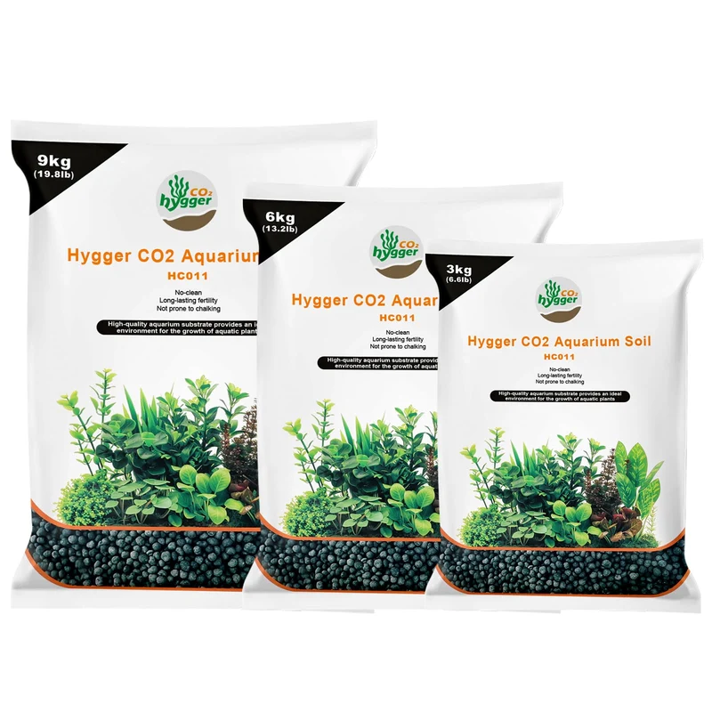 Hygger CO2 Substrat Crevettes – Substrat Aquarium pour Plantes et Reproduction des Crevettes (Pas de Rinçage)