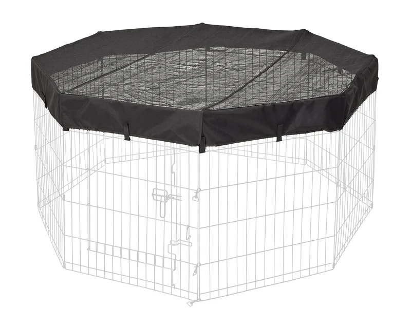 MidWest Homes for Pets – Toit en maille octogonal pour enclos, ombre et intimité
