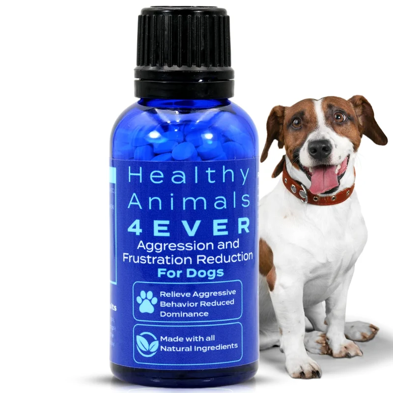 HA4E – Tablettes Apaisantes pour Chiens Stressés et Aggressifs – Naturel, Sans OGM – 300 Tablettes