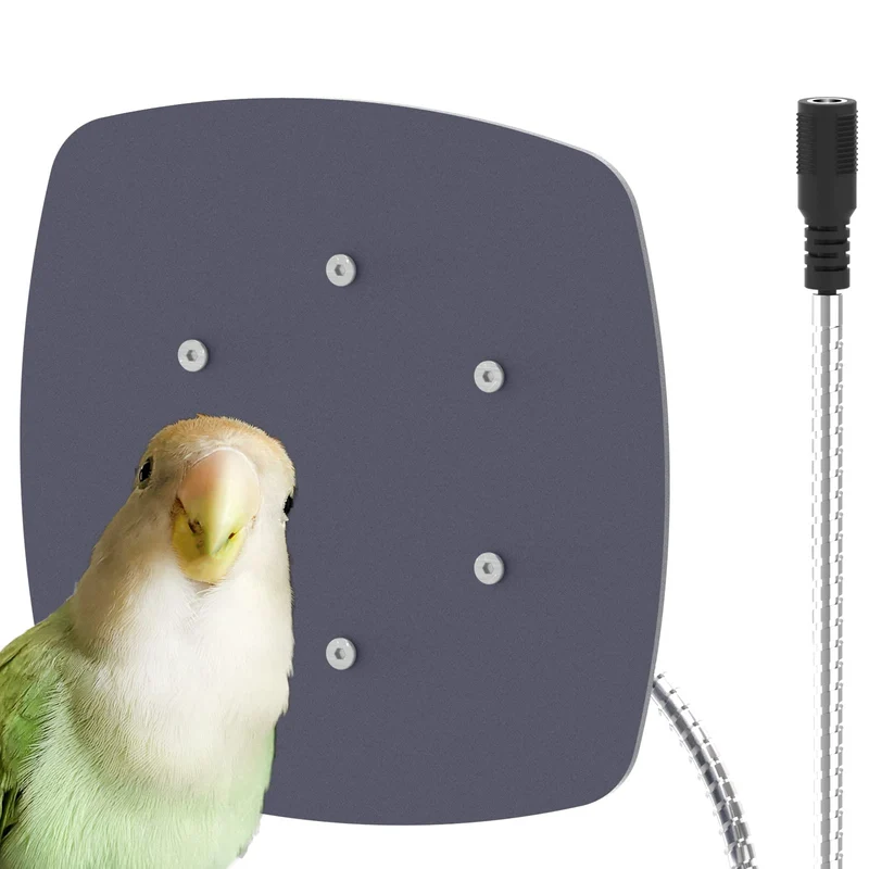 Ogioxam Chauffe-Oiseau pour Cage – Chaleur sûre pour Perruches, IP67, 12V