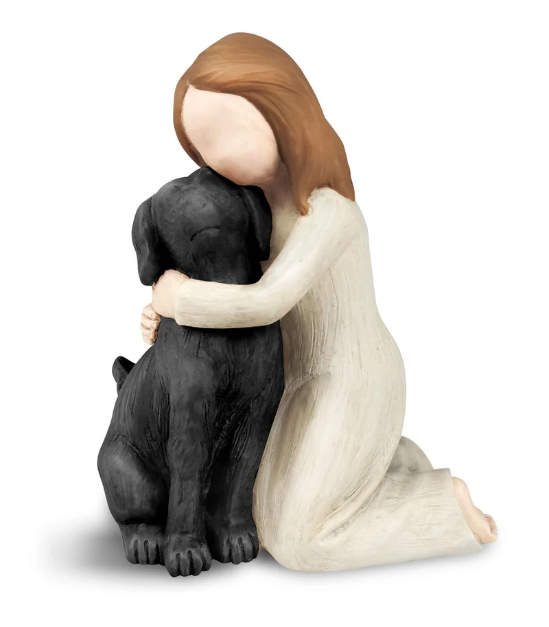 BC BINGO CASTLE Chien Ange — Figurines Anges pour Chien, Mémoriaux d’Amitié pour les Amoureux des Animaux