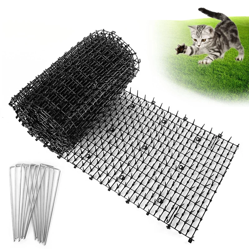Tapis anti-chats EATHEATY 400 x 30 cm — Tapis à piques 157 x 12 po pour intérieur et extérieur