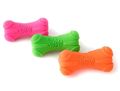 Hartz DuraPlay Os Sifflet Latex – Lot de 3 pour Petits Chiens